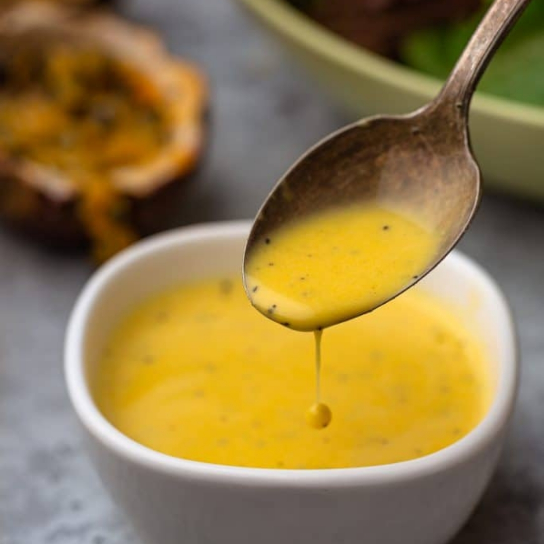 Vinaigre à la pulpe de fruits de la passion – Image 2