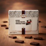 Mini tablettes de chocolat noir