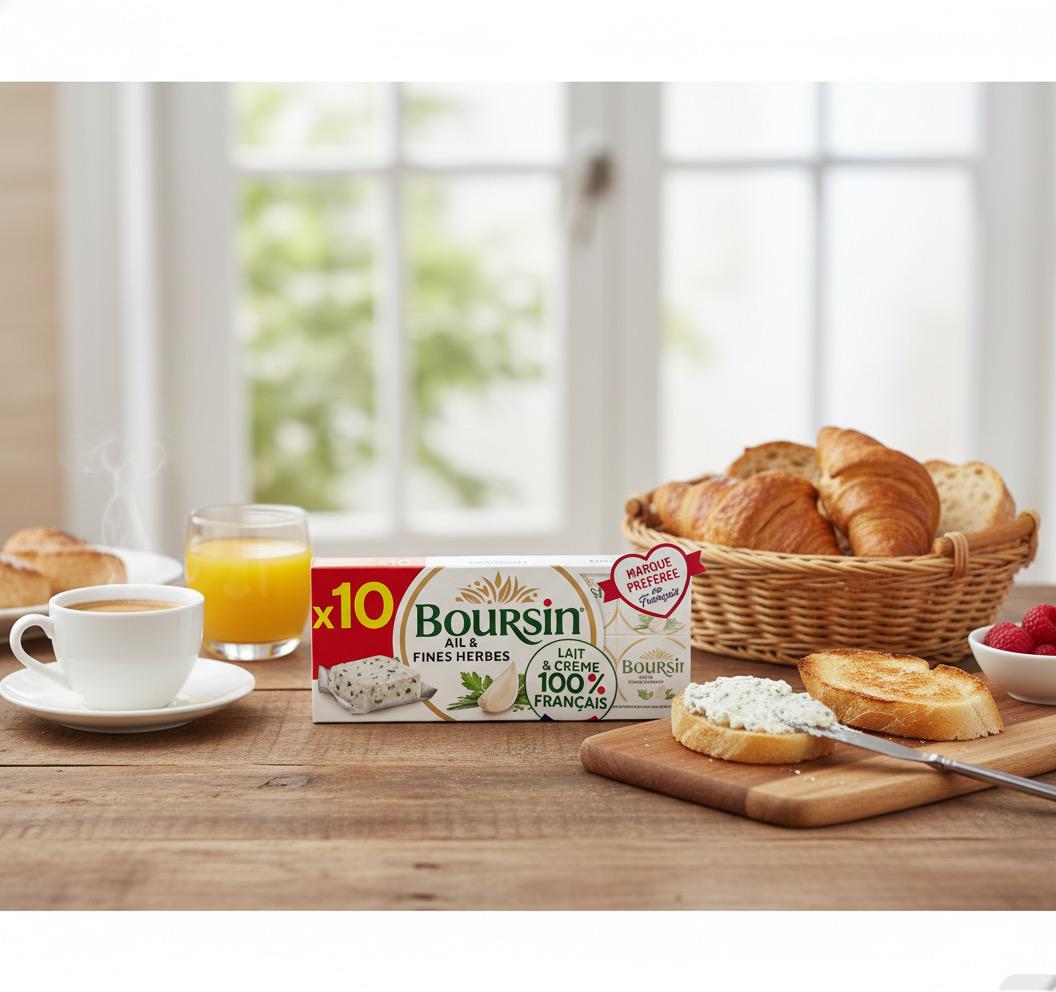 Mini Boursin ail et fines herbes