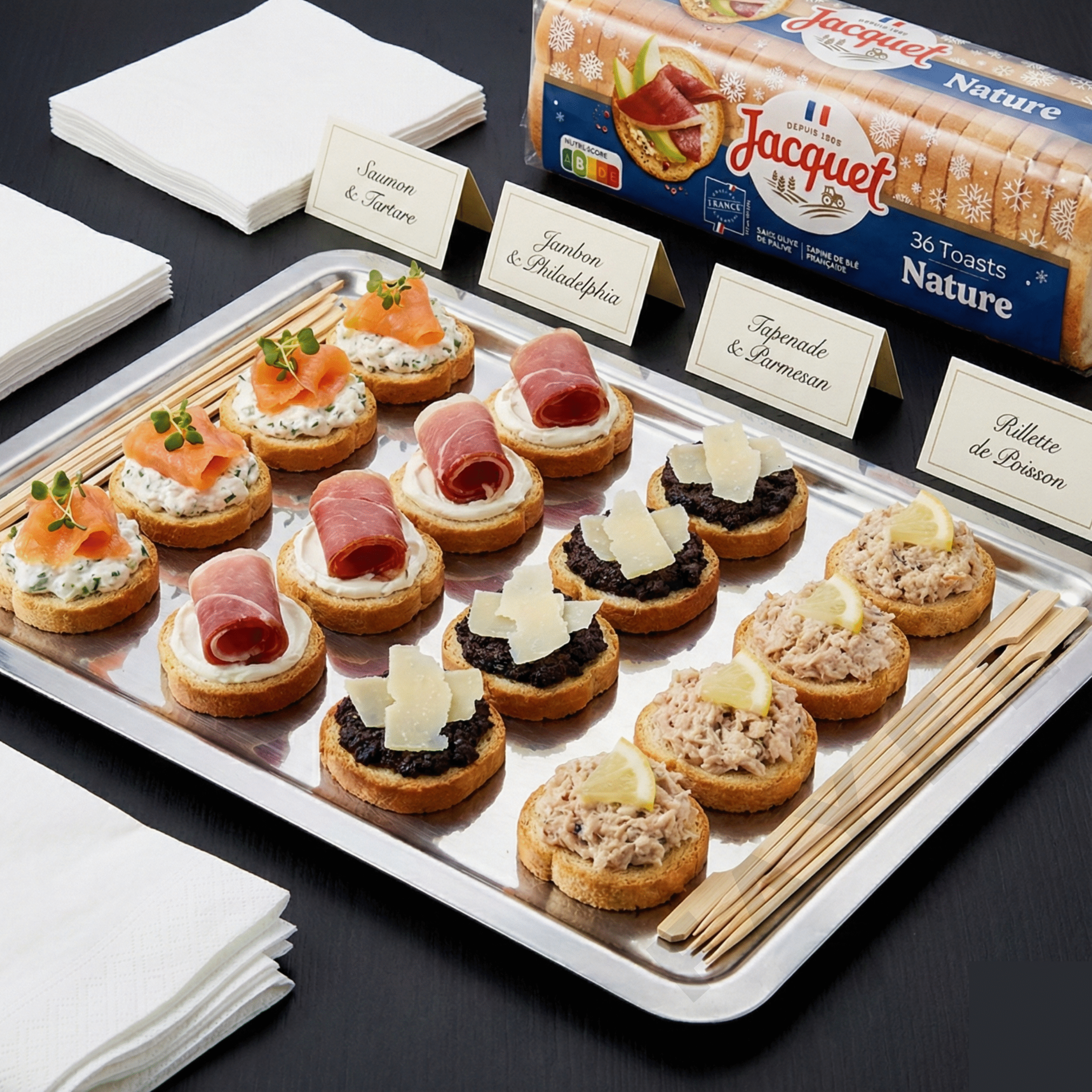 Jacquet – Toasts Nature