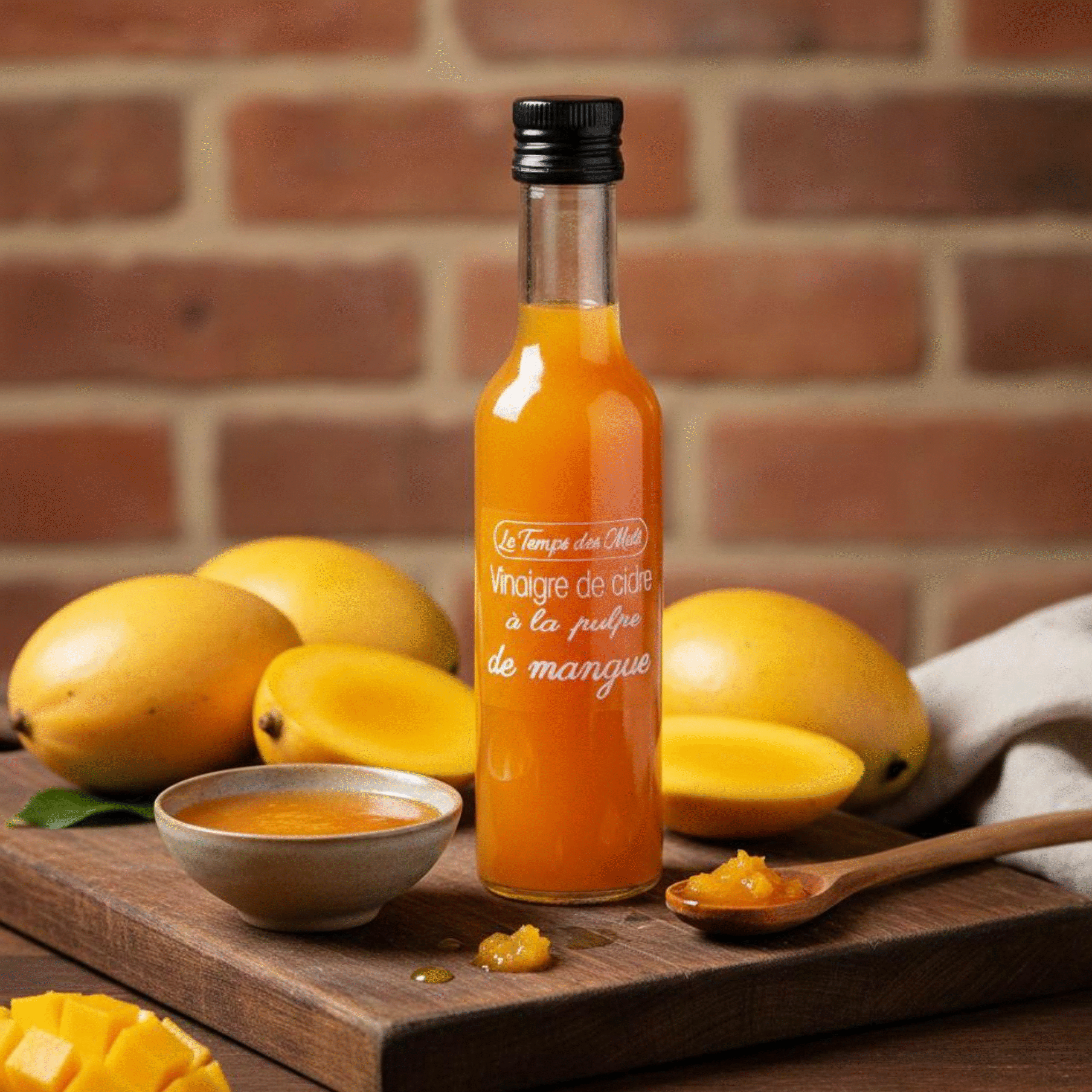 Vinaigre de Cidre à la Pulpe de Mangue