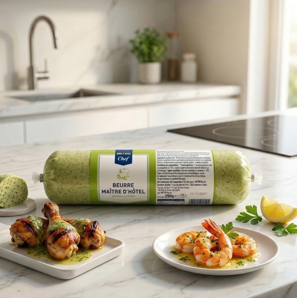 Beurre ail citron Maître d'Hôtel