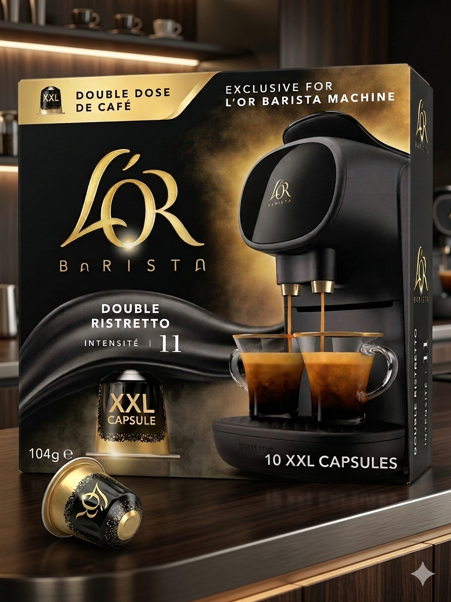 L'OR Barista - Double Ristretto (10 Capsules XXL)