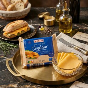 Tranches de Cheddar Milsani (250g)