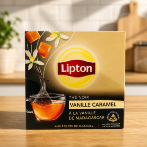 Lipton Thé Noir Vanille Caramel