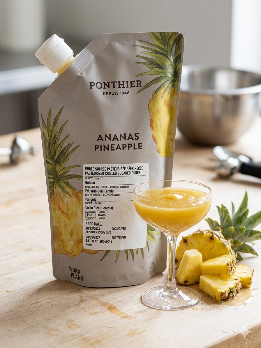 purée Ananas -ponthier