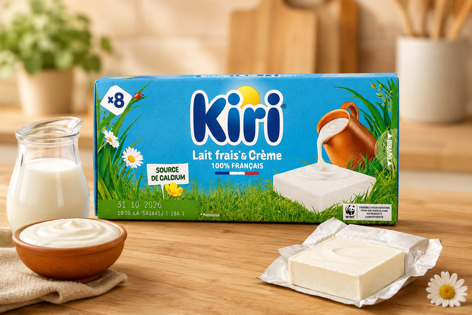 Kiri Lait frais & Crème – 8 portions