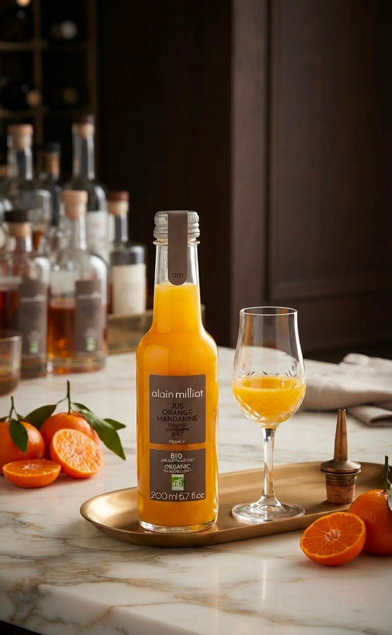 Jus Orange & Mandarine Bio – Alain Milliat